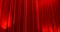 Red curtain. Red curtain in theatre. Textured background