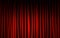 Red curtain stage concert show background. Abstract and background wallpaper concept