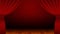 Red Curtain, Stage, Entertainment, Theater, Background