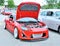 Red Custom Built Toyota Scion FRS