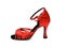 Red dancing shoes