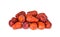 Red date,chinese jujube on white background