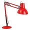 Red desk or table lamp