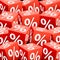 Red dice cube percentage