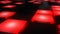 Red Disco nightclub dance floor wall glowing light grid background vj loop