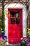 Red Door on Canyon Road