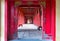 Red Door Hallway Entrance Hue Vietnam Imperial Palace Interior Architecture