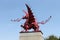 Red Dragon Memorial to 38th (Welsh) Division at Mametz Wood on the Somme