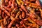 Red dried chilies