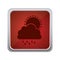 red emblem cloud rainning with sun icon