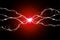 Red Energy Electricity Plasma Power Crackling Fusion