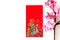 Red envelope put on white background, red envelope is gift,  blossom on special days such as chinese new year