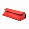 Red eyeglasses protection case - magnetic folding eco leather hard shell for all glasses