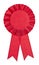 Red Fair Winner Ribbon