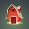 Red Farm Barn Icon