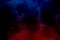 Red fire versus blue ice dynamic abstract background with star texture