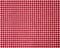 Red firebrick gingham pattern fabric texture background