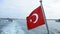 Red flag of the Republic of Turkey