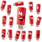 Red flash drives