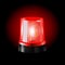 Red flashers Siren Vector. Realistic Object. Light Effect. Beacon For Police Cars Ambulance, Fire Trucks. Emergency