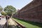 Red Fort or Lal Qila of World Heritage Site at the ancient city of Delhi in New Delhi, India