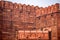 Red Fort situated in Agra, India