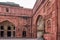 Red Fort situated in Agra, India