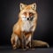 Red Fox Studio Portrait: Captivating Image By Sacha Goldberger