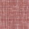 Red French Linen Texture Border Background. Old Ecru Flax Fibre Seamless Pattern. Organic Yarn Close Up Weave Fabric Ribbon Trim