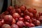 Red fruit grenades on store shelves