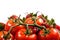 Red fruits and vegetables - tomato, strawberry, cr