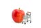 Red Gala Apple with Mini Shopping Cart