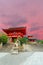 Red Gate Kiyomizu-dera Temple Entrance Day