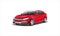 Red Generic Sedan Car eps 10