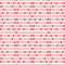 Red Geometrical Polka Dots seamless pattern design.Seamless monochrome pattern.