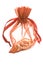 Red gift sack with pearls