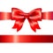 Red Gift Satin Bow