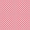 Red gingham pattern.