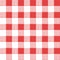 Red gingham seamless pattern, abstract texture background, editable vector illustration for picnic decoration, fabric, textile,