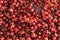 Red Glace cherries candied texture background