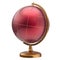 Red globe blank planet Mars global geography studying icon