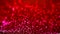 Red glow particles field computer generated festive holiday blur background