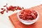 Red goji berry superfood