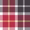 Red and gray flanel check seamless pattern