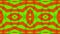 Red green background, zigzag symmetry, loop