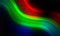 Red,green and black color wave abstract background Vector illustration.