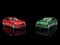 Red And Green Cars
