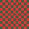 Red and green checkered background