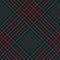 Red green glen plaid pattern vector. Seamless hounds tooth tweed check plaid for coat, skirt, trousers, jacket.