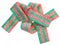 Red and green gummy candy (licorice) band